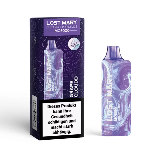 LOST MARY ~ MO5000 ~ Grape Cloud (2%)