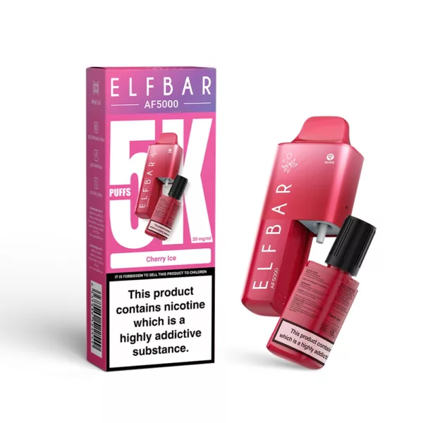 ELFBAR ~ AF5000 ~ Cherry ICE (2%)