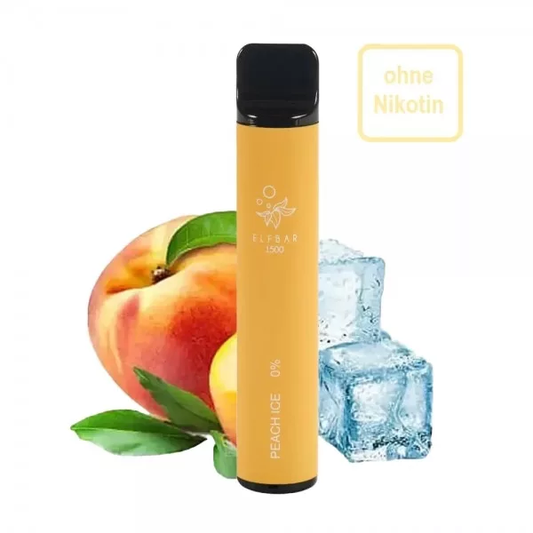 ELFBAR ~ Peach ICE (1500, ohne Nikotin)