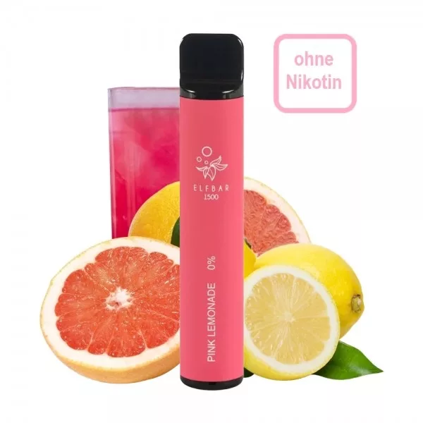 ELFBAR ~ Pink Lemonade (1500, ohne Nikotin)