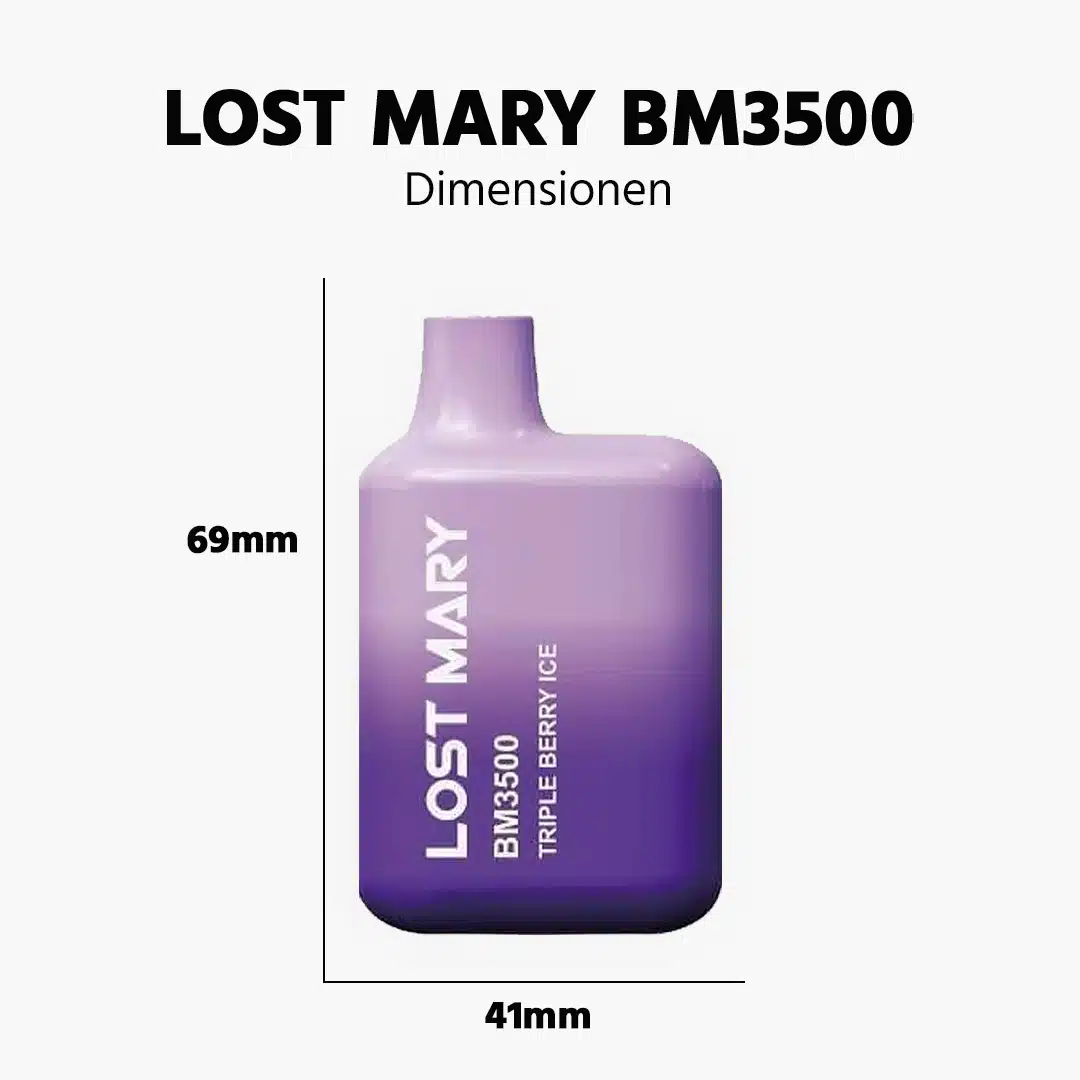 LOST MARY ~ BM3500 ~ Triple Berry ICE (2%)