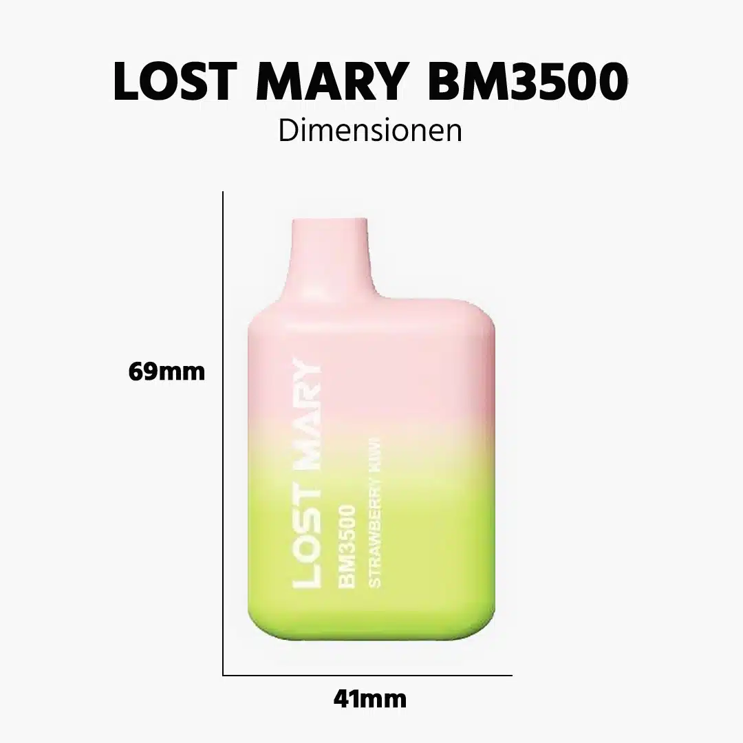 LOST MARY ~ BM3500 ~ Strawberry Kiwi (2%)