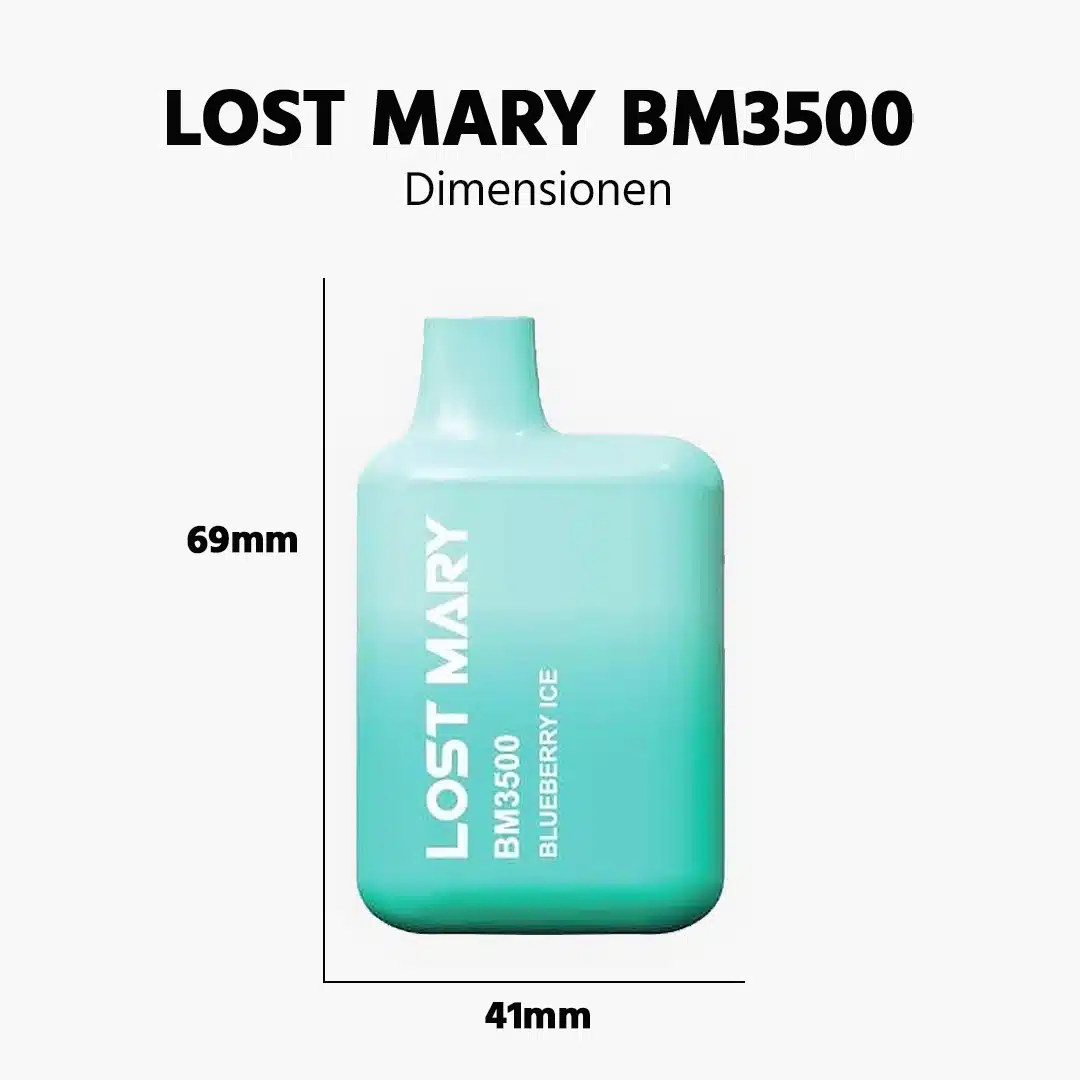 LOST MARY ~ BM3500 ~ Blueberry ICE (2%)