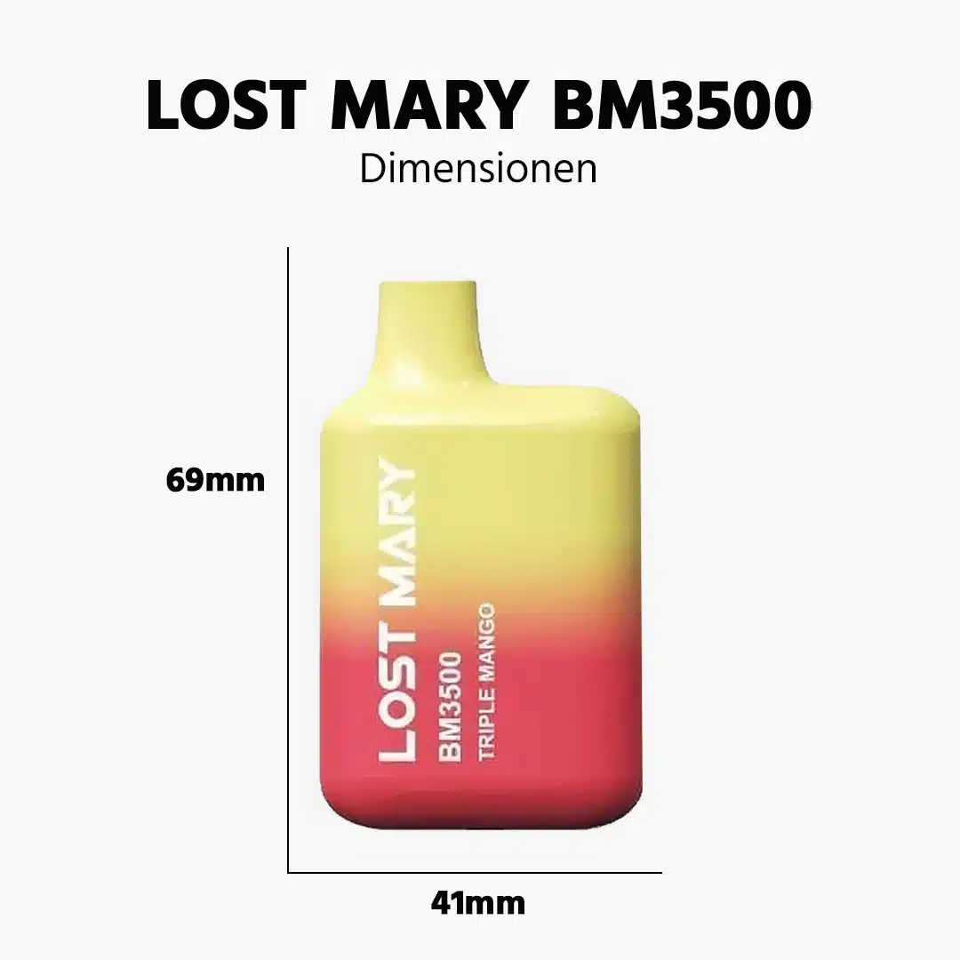 LOST MARY ~ BM3500 ~ Triple Mango (2%)