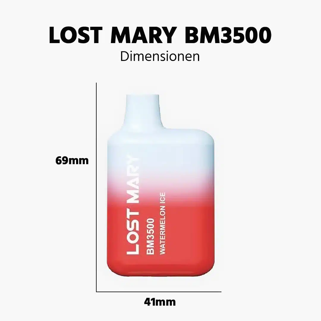 LOST MARY ~ BM3500 ~ Watermelon ICE (2%)