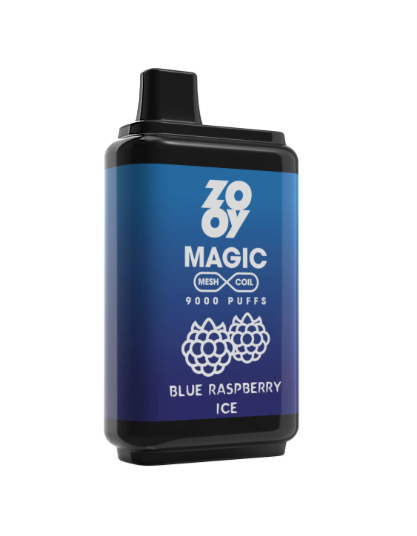 ZOOY MAGIC ~ 9000 Puffs ~ Blue Raspberry Ice (5%)